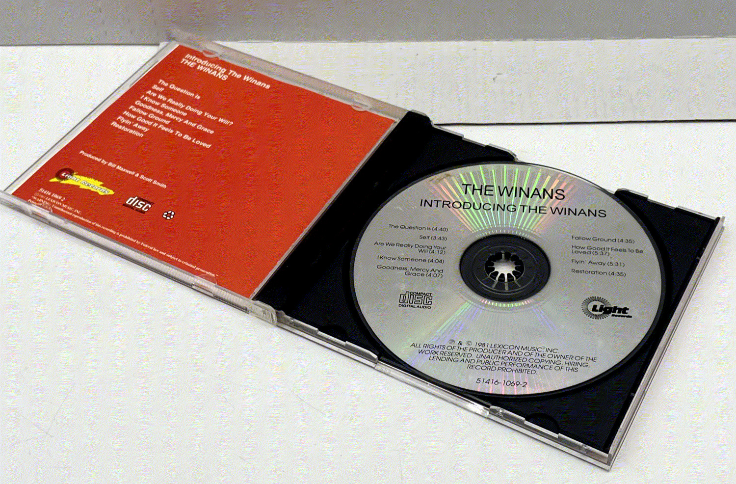 Introducing the Winans by The Winans (CD, Oct-1993, CGI Records)