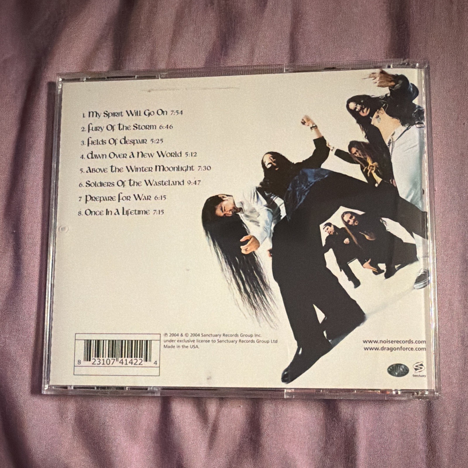 DragonForce - Sonic Firestorm CD Album Noise Records 2004 Heavy Metal Jewel Case