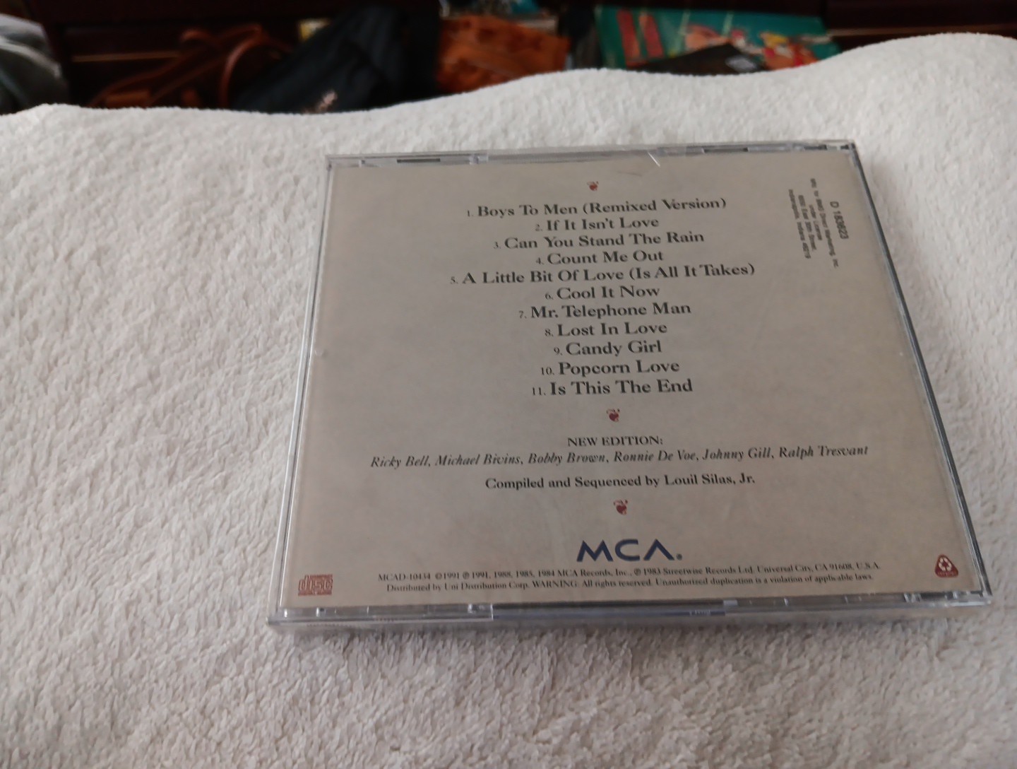 Cd New Edition's Greatest Hits Vol. 1