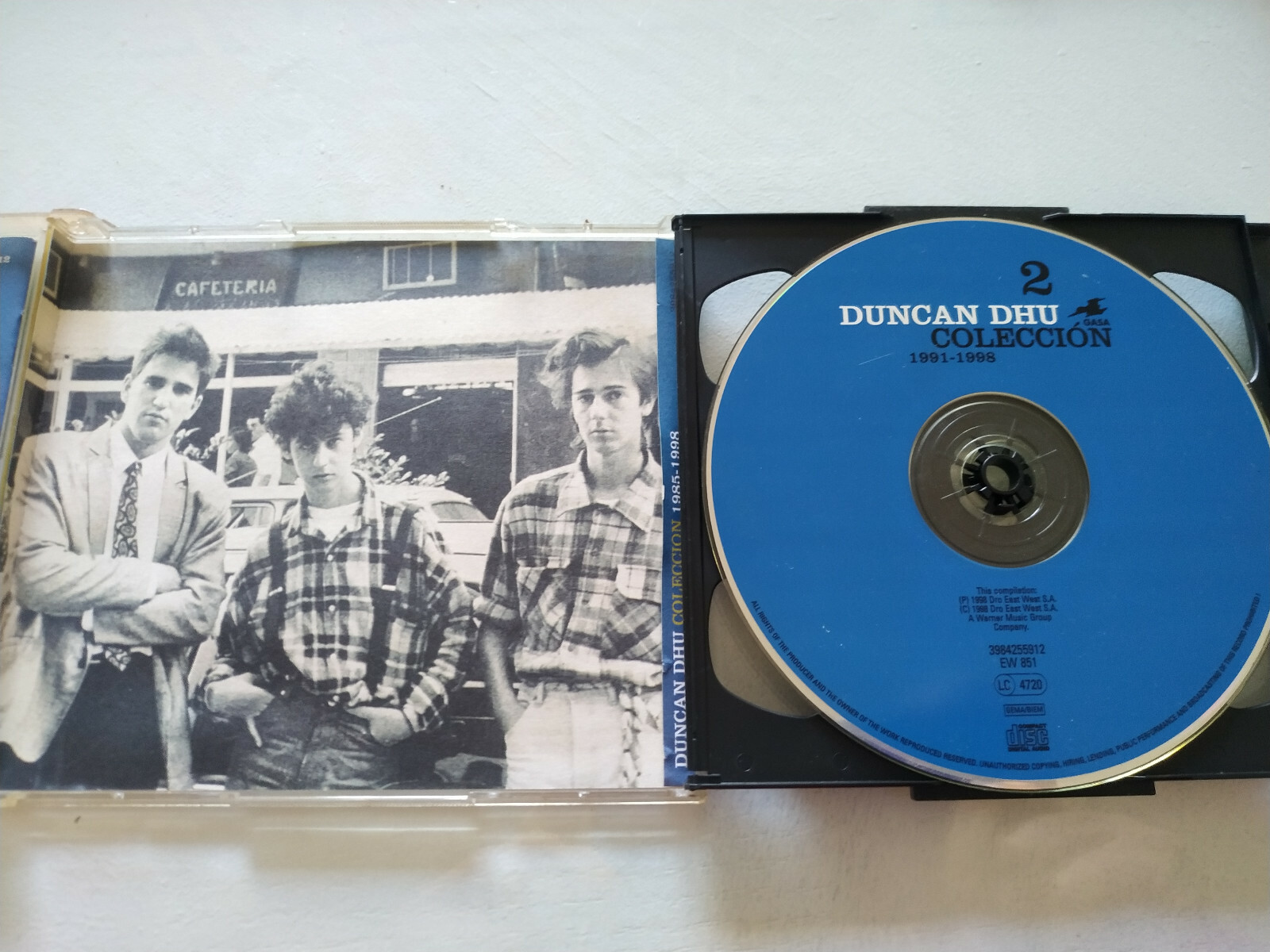 Duncan Dhu Collection 1985-1998 DRO 40 Tracks - 2 X CD 3T