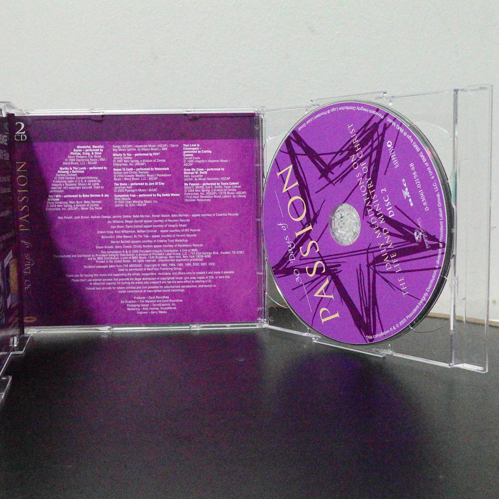 30 Days of Passion by Various Artists (2-Disc CD, 2005) Christian Meditations