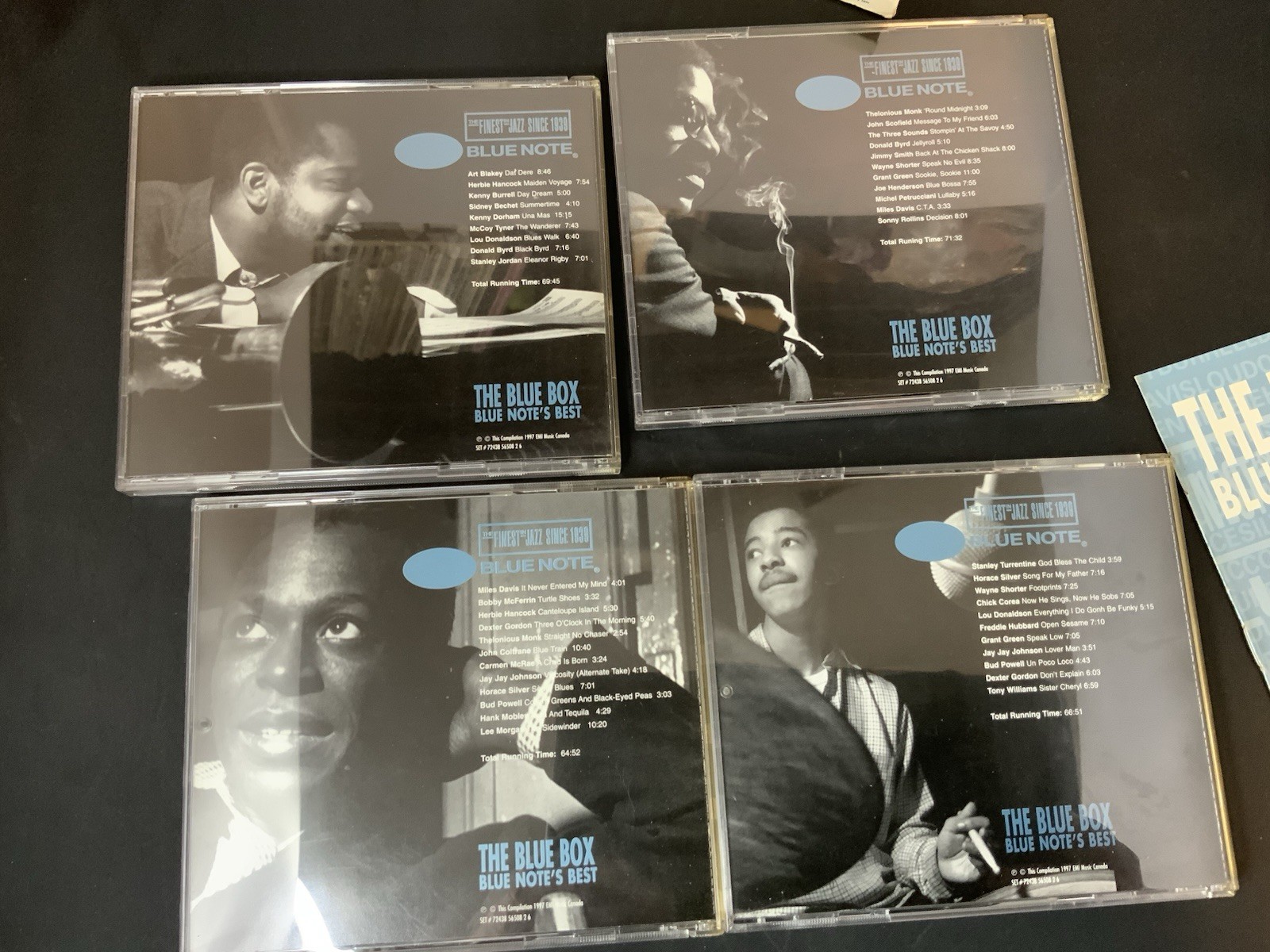 The Blue Box - Blue Note's Best - 1997 4 CD set w booklet -