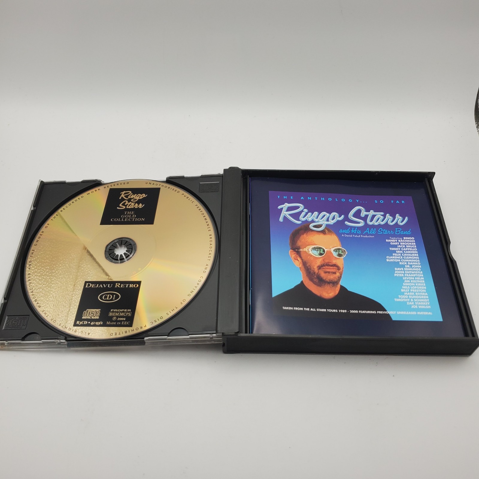 Ringo Starr & His All Starr Band: The Anthology.. So Far (3-CD, 2004) Mint Discs