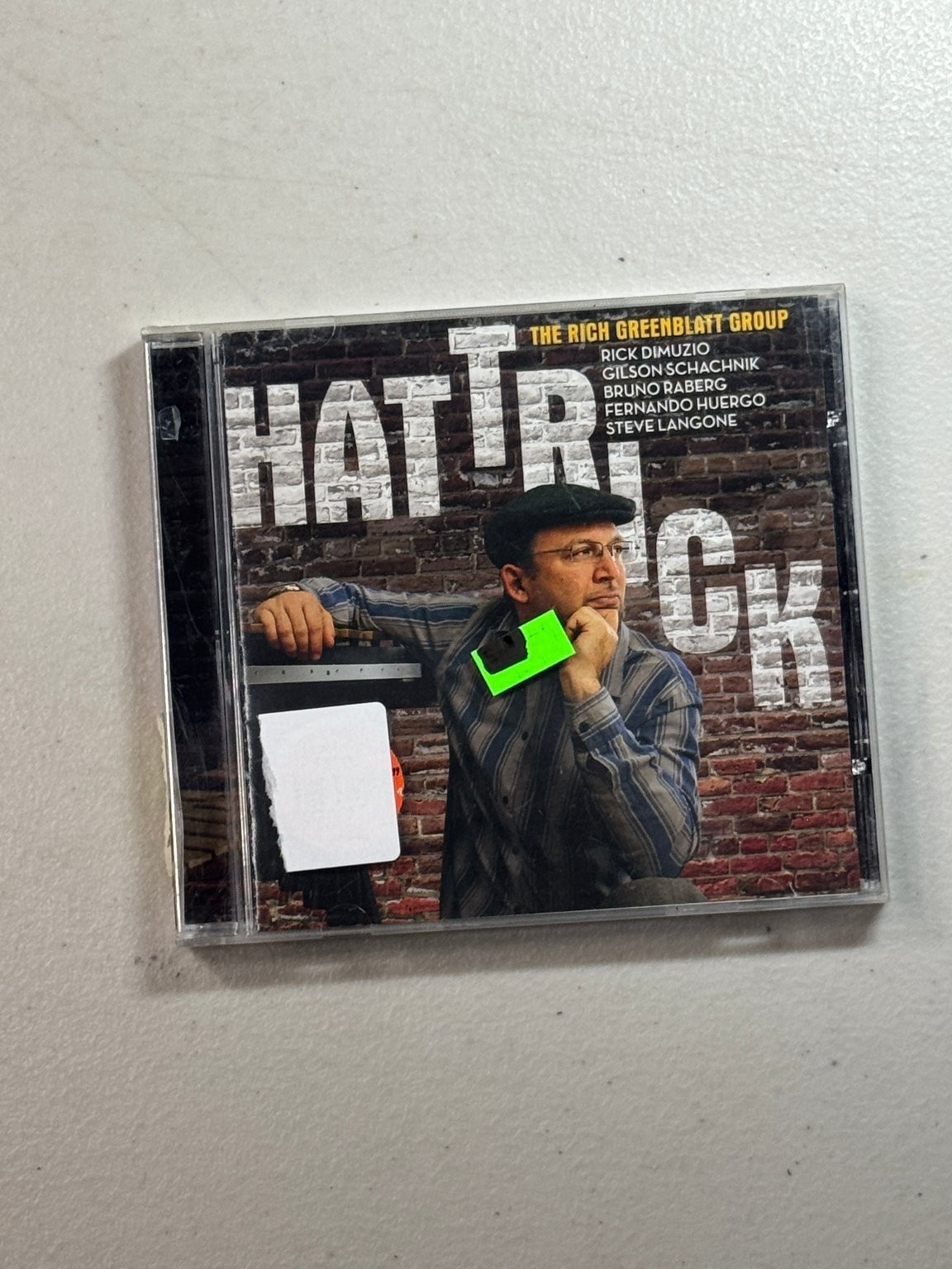 Rich Greenblatt Group – Hat Trick CD 2009 Jazz Vibes Brass Taco Productions