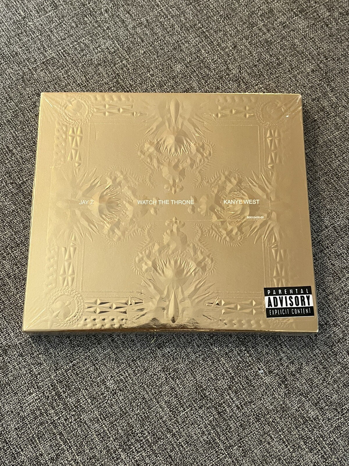 2011 Watch The Throne Deluxe Edition Jay-Z Kanye West New Factory Sealed CD Gold