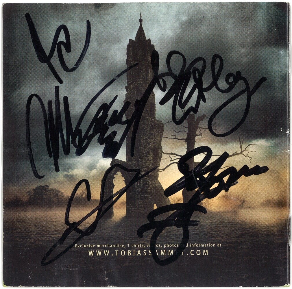 AVANTASIA Wicked Symphony, MICHAEL KISKE Bruce Kulick HELLOWEEN Autograph SIGNED