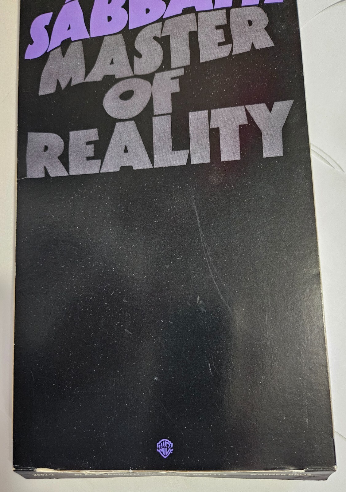 Black Sabbath Original 1987 Warner Bros USA LONGBOX CD: Master Of Reality - Ozzy