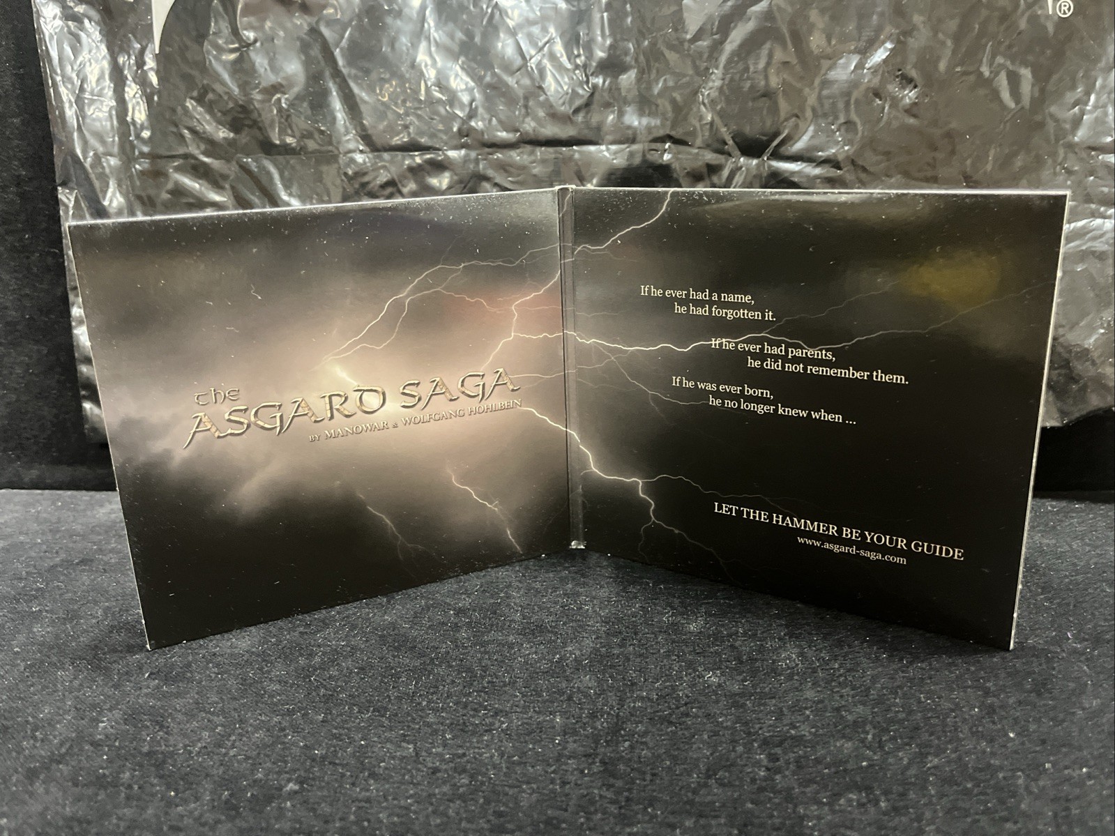 Manowar Thunder In The Sky With Plastic Wanowar Bad 2 Disc Set