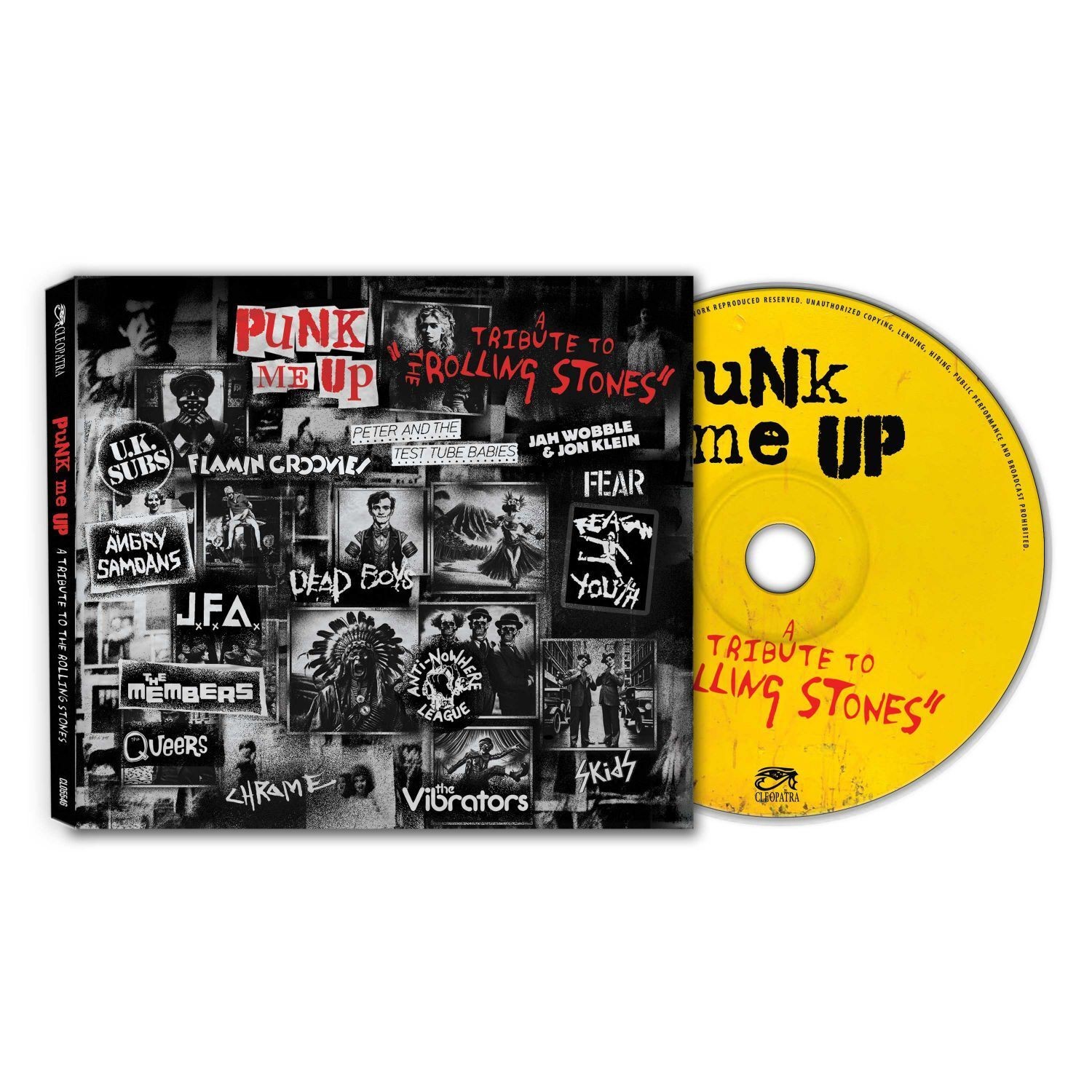 Various Artists Punk Me Up: A Tribute to the Rolling Stones (CD) Album