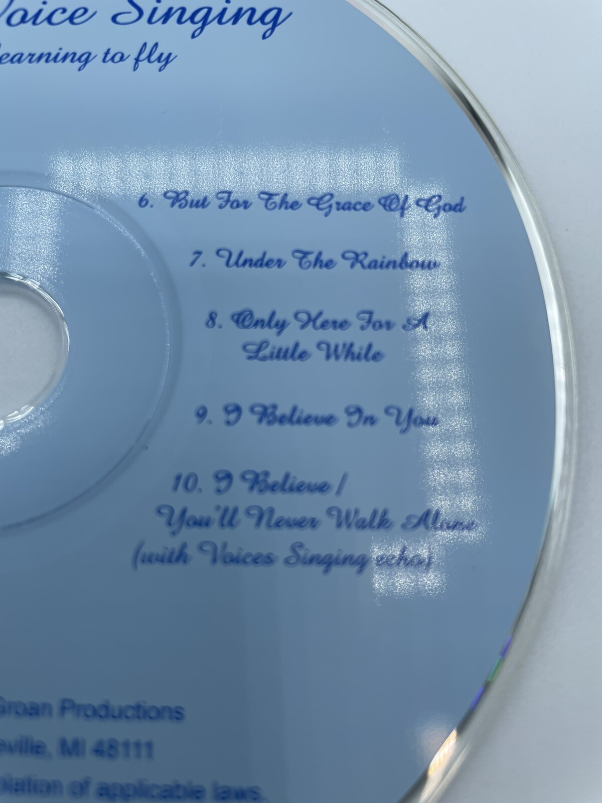 One Voice Singing Scott McClintock 2001 Rare