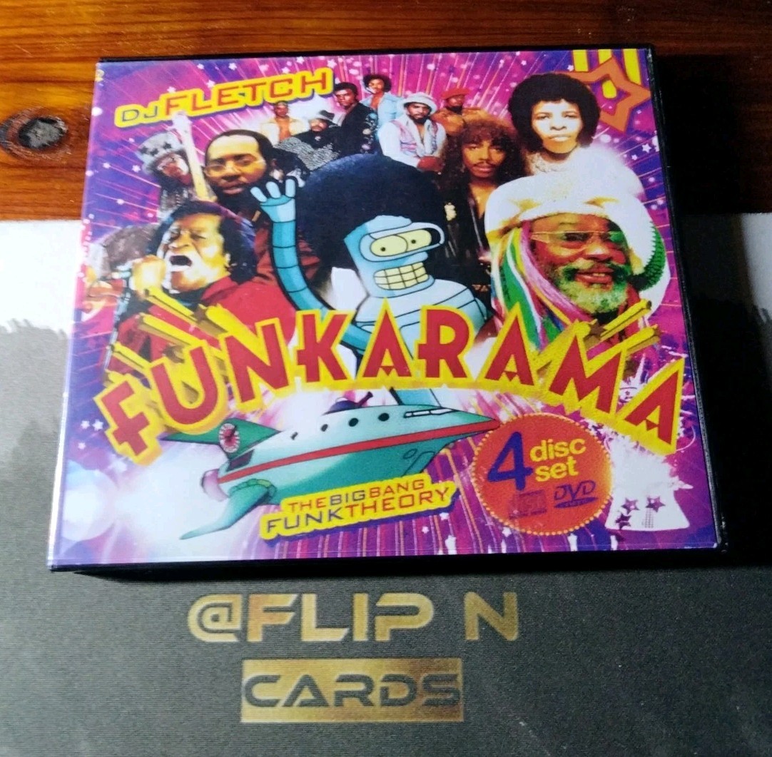 DJ Fletch - FUNKARAMA BIG BANG FUNK HITS - 3 CD DVD MIXTAPE - PROMO FUNK R&B