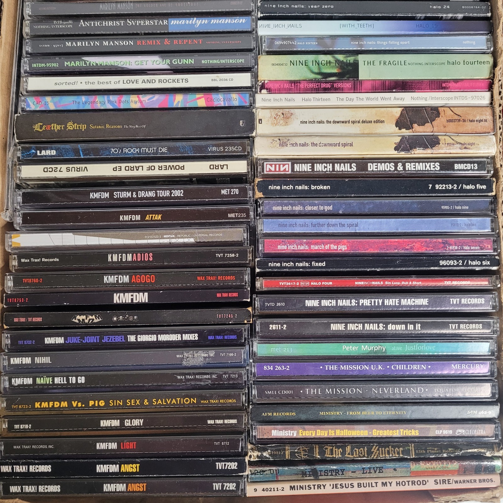 A-Z Gothic Industrial Metal Post-Punk EBM Electro CD Build A Lot TESTED