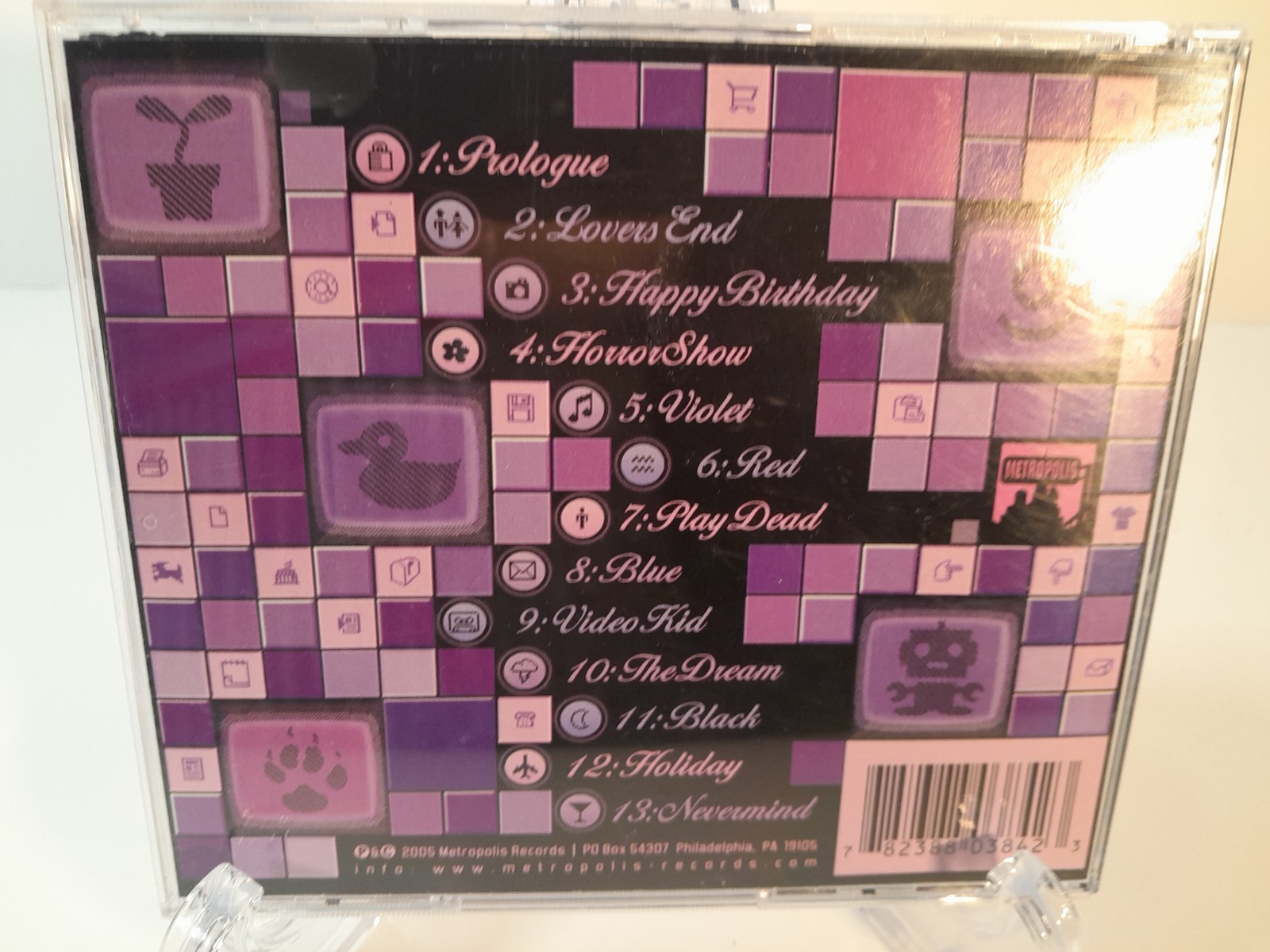 Violet by The Birthday Massacre (CD, 2005) Tested Htf Rare Complete W/ Booklet