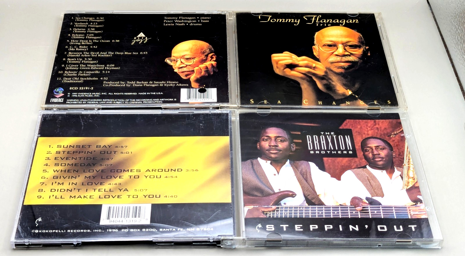 Jazz CD Lot John Coltrane Erroll Garner Charlie Christian Bunk & Louis Flanagan