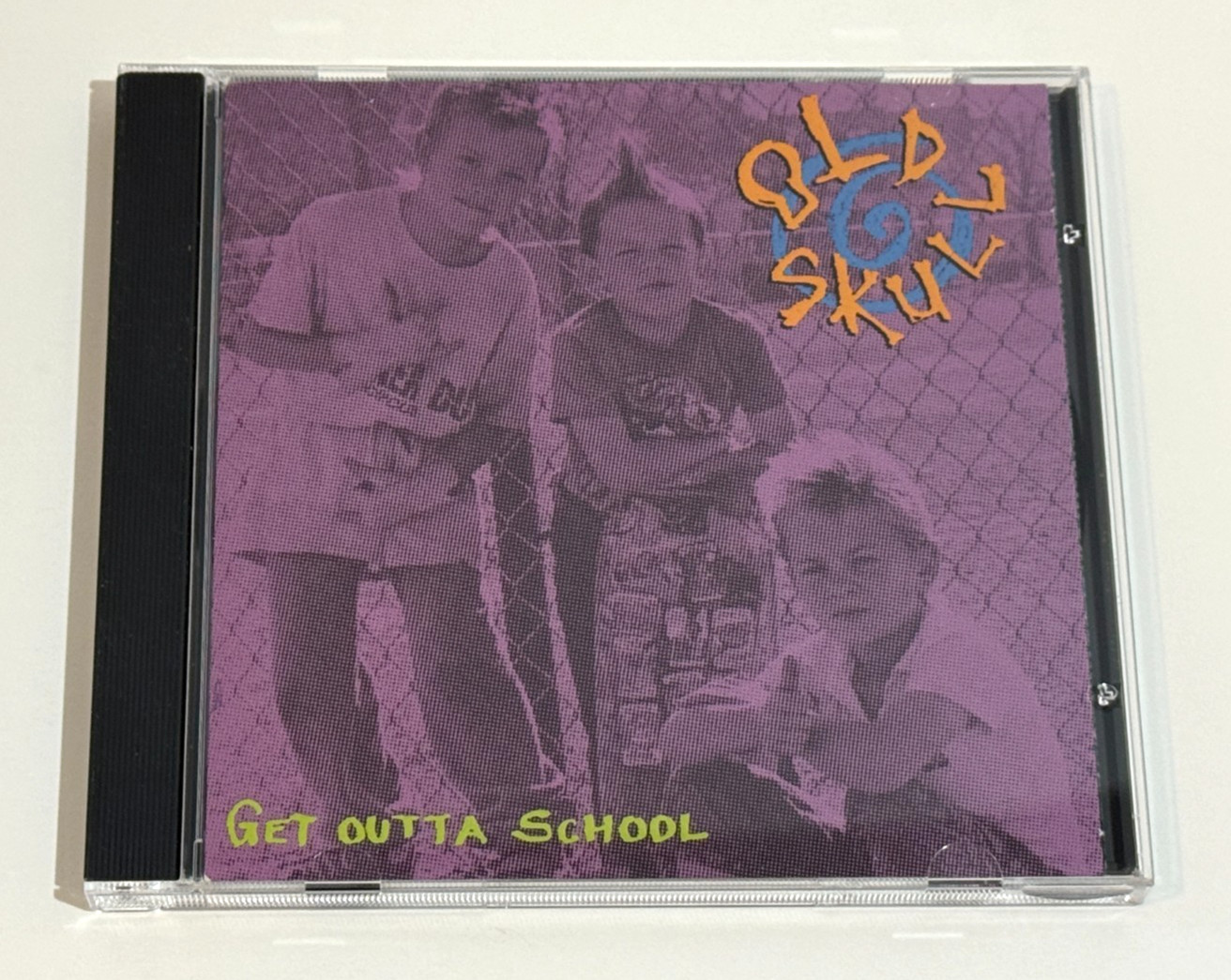 Old Skull Get Outta School CD 1989 Restless Records Lo-Fi Punk Rock