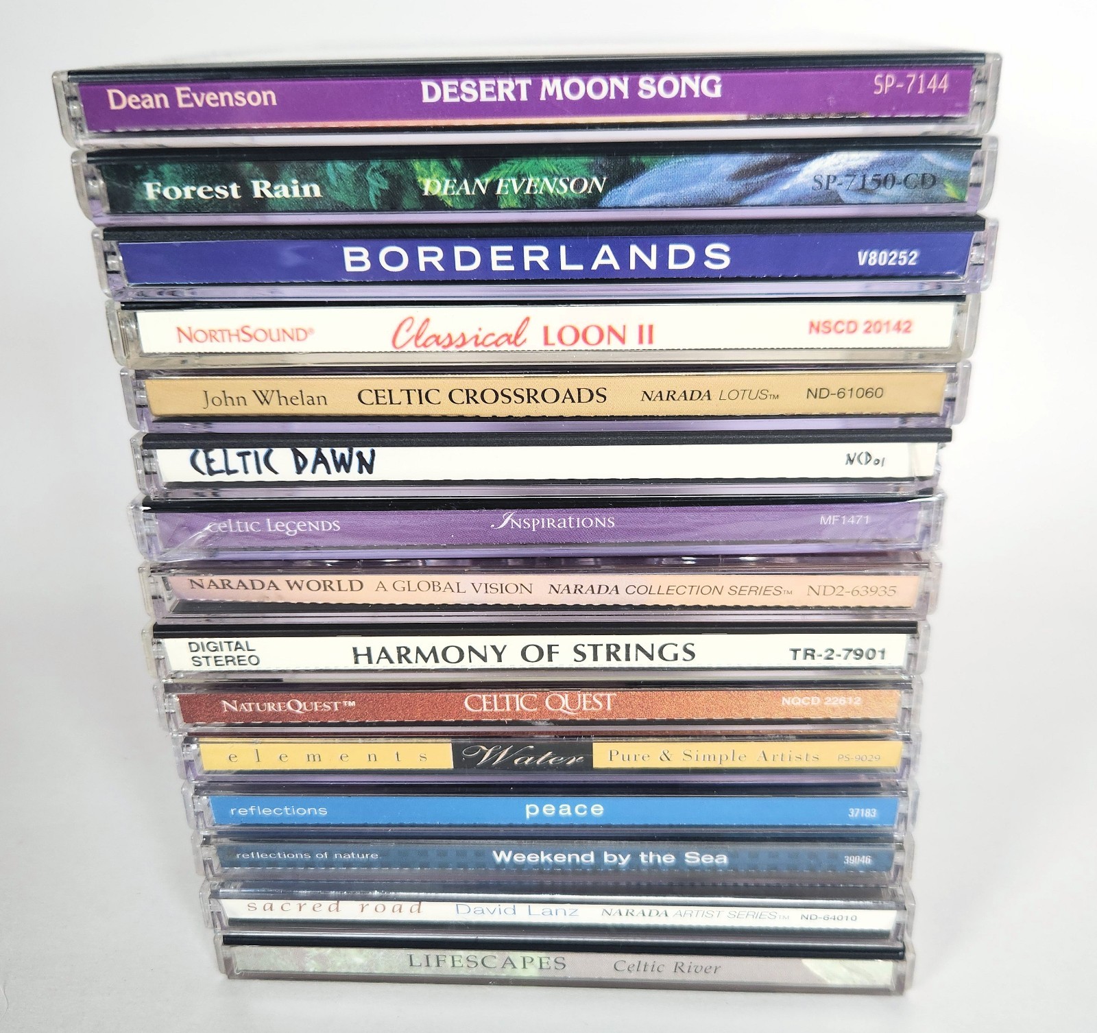 New Age 15 CD Lot Nature Sounds Dean Evenson Ocean River Strings Celtic