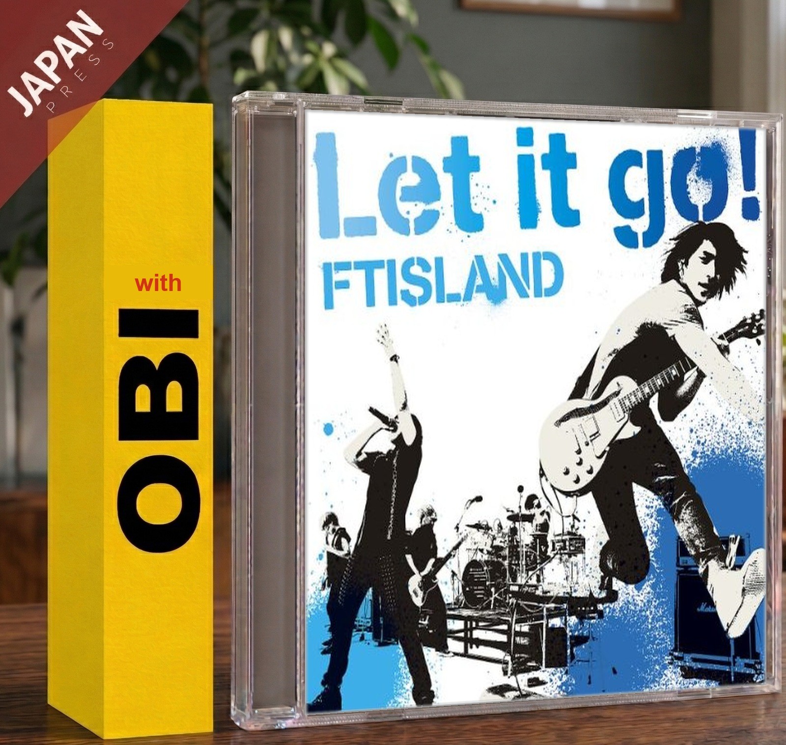 FTISLAND - Let It Go! Regular Edition w/OBI CD Japan Import K-Pop