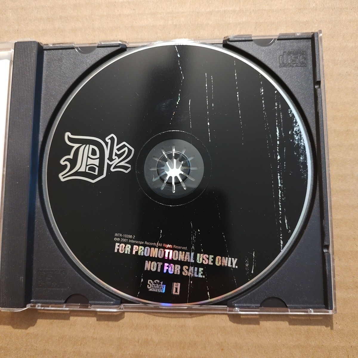 ORIGINAL D12 DEVIL'S NIGHT ADVANCE CD PROMO SHADY RECORDS EMINEM
