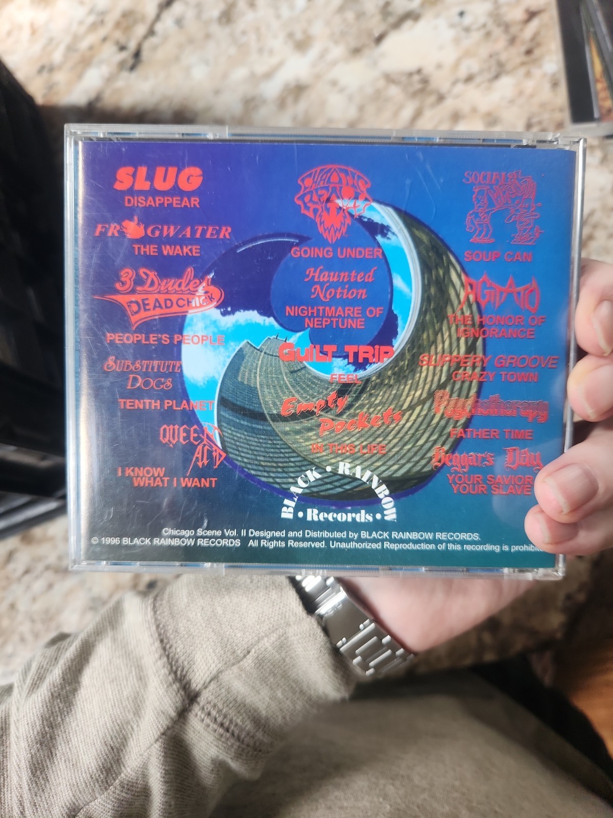SUPER RARE Chicago Scene Vol. II Volume 2 CD 1996 Compilation Black Rainbow