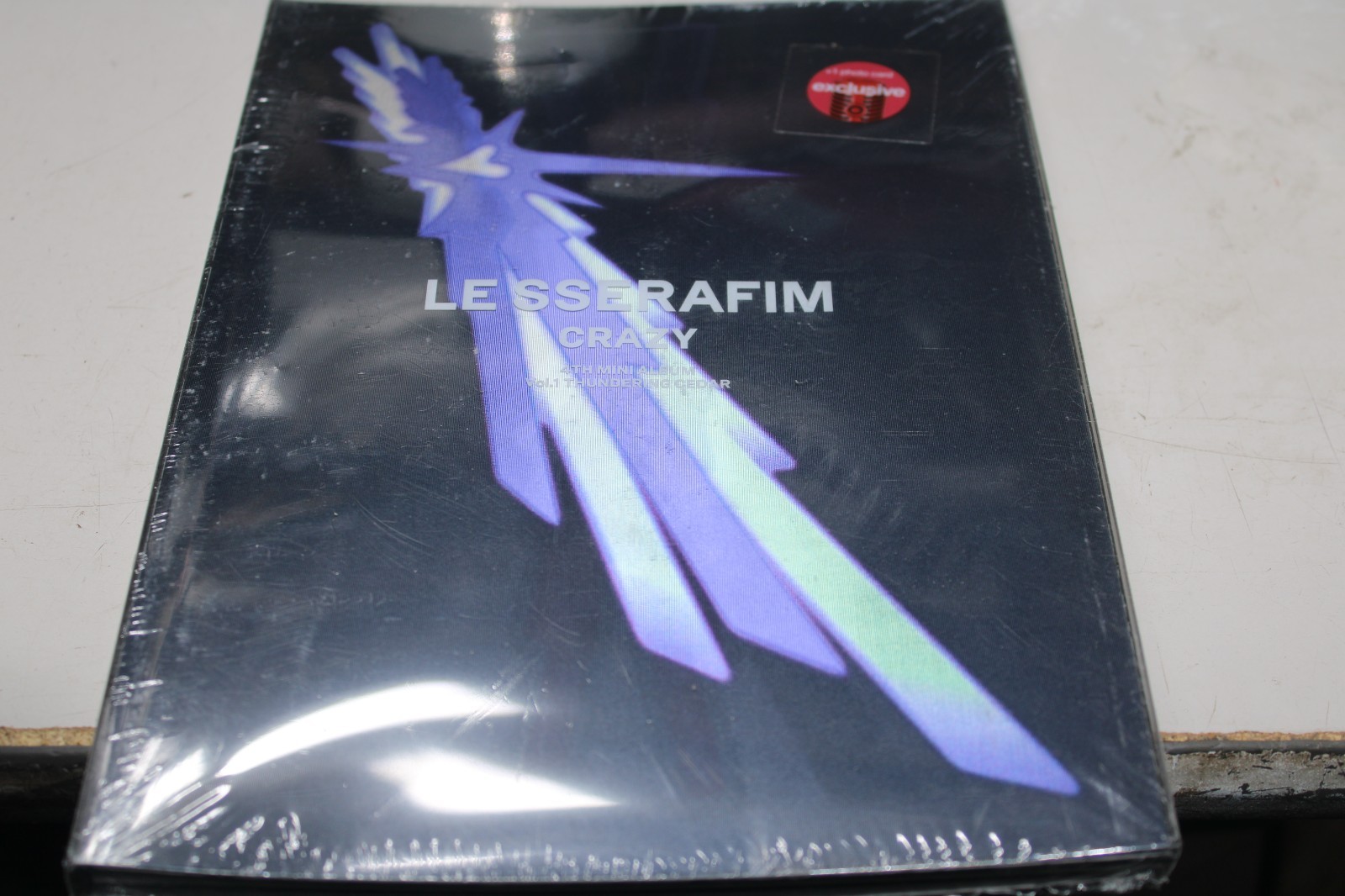 LE SSERAFIM-CRAZY- 4th Mini Album-Vol.1 Thundering Cedar New Sealed CD Album