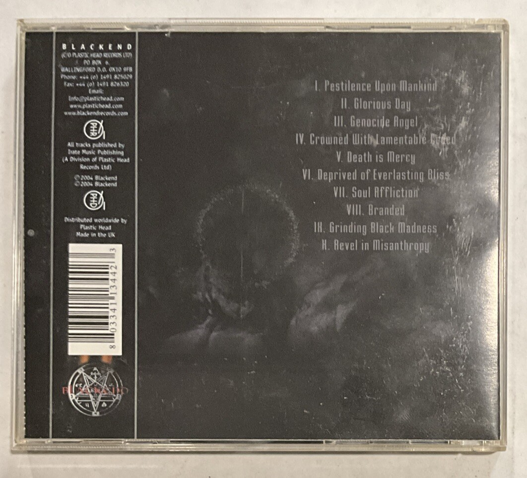 Thy Primordial – Pestilence Upon Mankind CD 2004 Blackend – Black065CD *UK