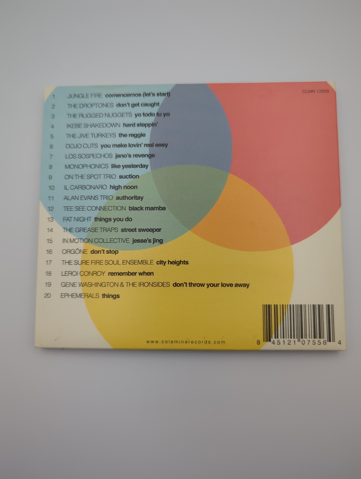 Colemine Records Singles CD 45rpm Funk Soul Compilation