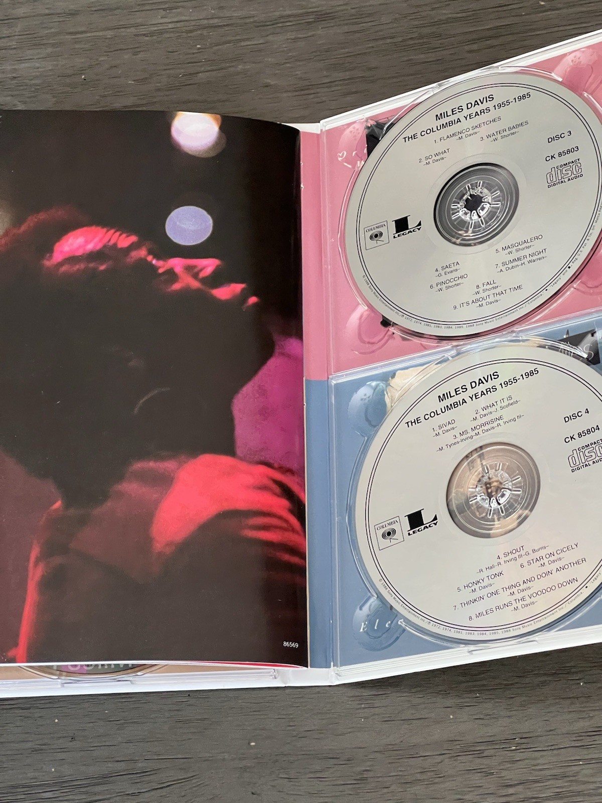 The Columbia Years 55-85 by Miles Davis 4 CD Collection