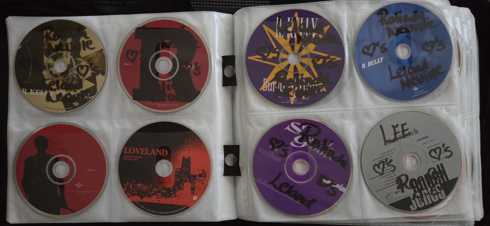 Vintage 90s/2000s Rap Hip-Hop Gangsta & Soul & R&B CDs In Binder - Some Rare