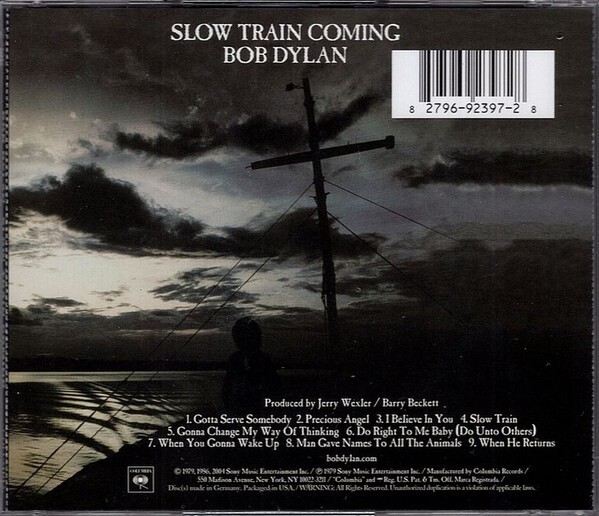 BOB DYLAN Slow Train Coming Remastered CD *SEALED* Mark Knopfler
