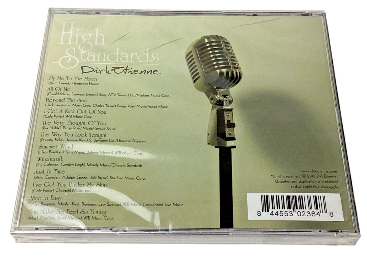High Standards by Dirk Etienne, CD • 2009 • 12 songs , 37 min 44 sec