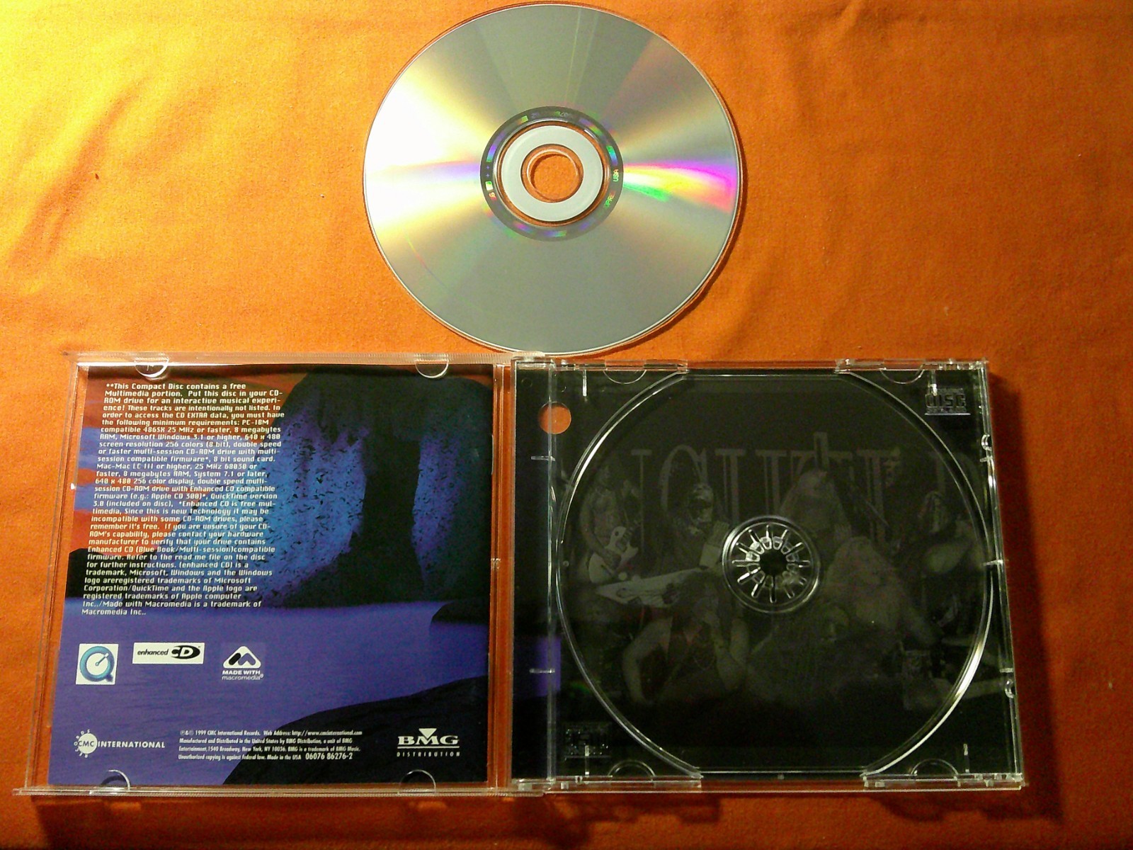 Slaughter-Back to Reality (CMC Intl Records 1999 BMG Ed. 06076 86276-2) RARE OOP