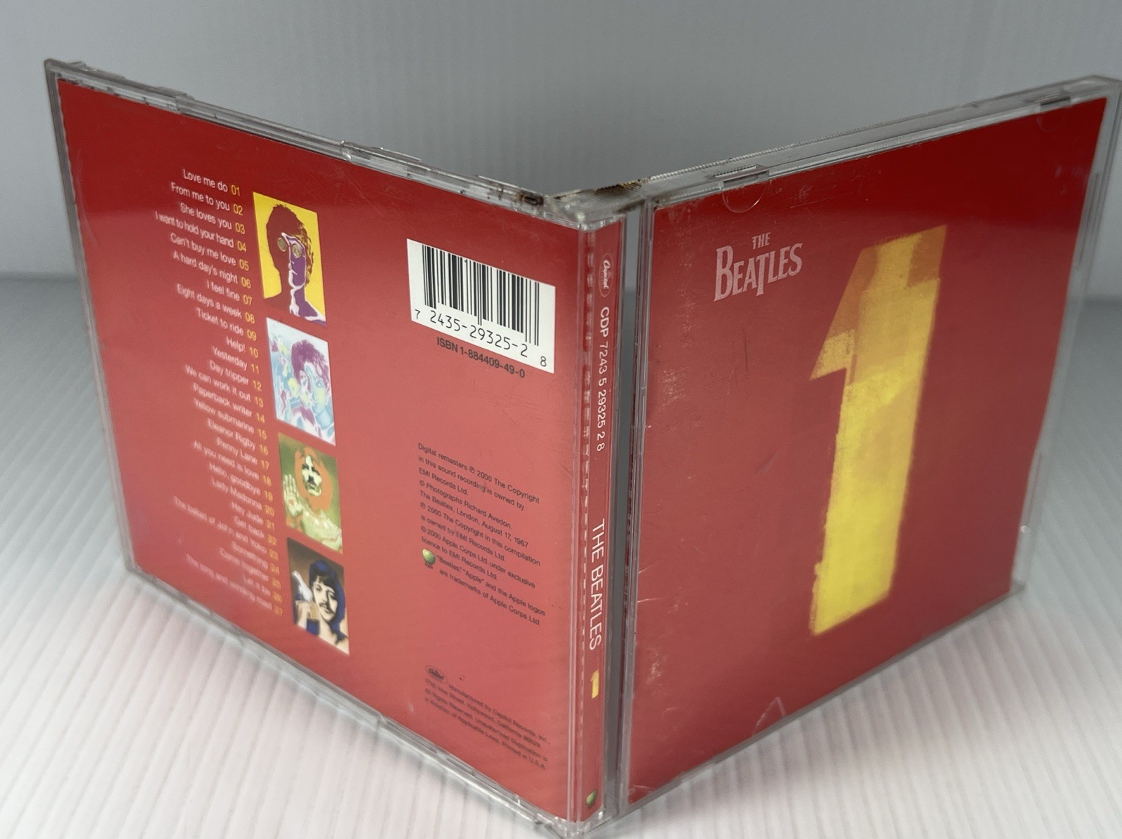 The Beatles 1 CD Apple Greatest Hits Hey Jude Very Good