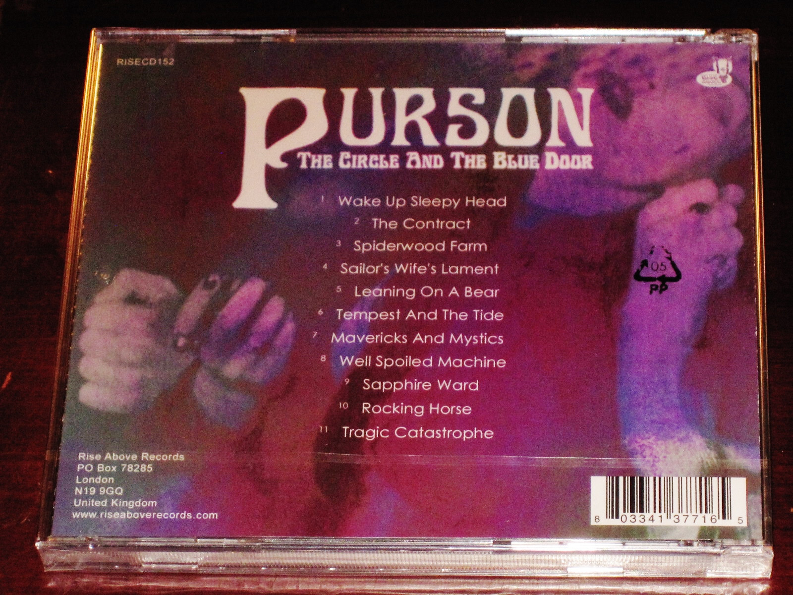 Purson: The Circle And The Blue Door CD 2013 Rise Above Records UK RISECD152 NEW