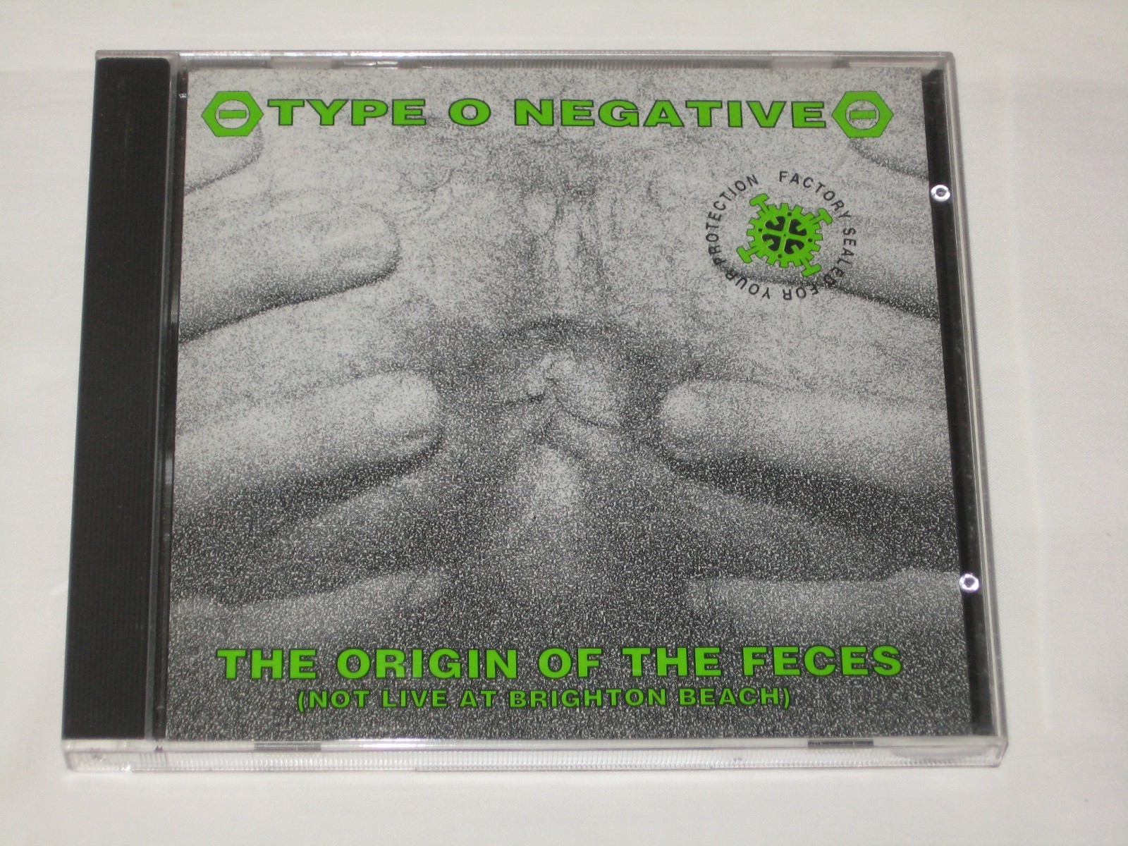 Type O Negative - Origin Of The Feces CD original cover Doom Sludge Heavy Metal