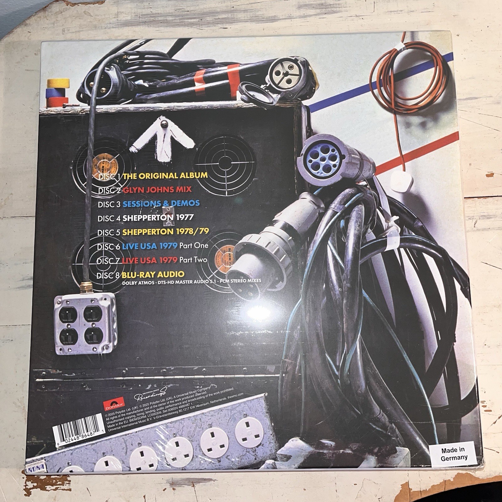 The Who Who Are You (Super Deluxe Book Edition) (CD) Box Set with Blu-ray Sealed