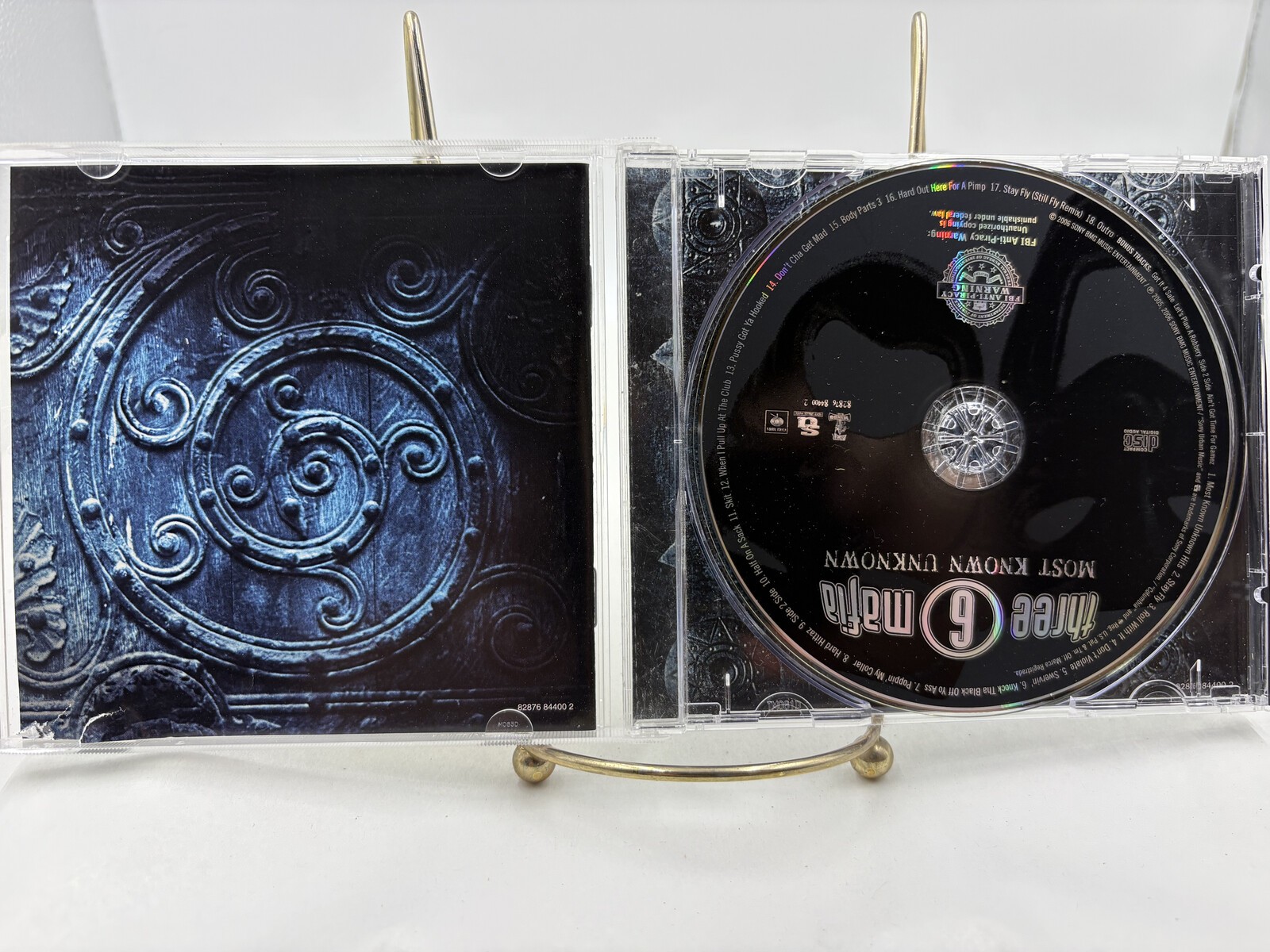 Three 6 Mafia Most Known Unknown CD 2006 Explicit Bonus Tracks Special Edition