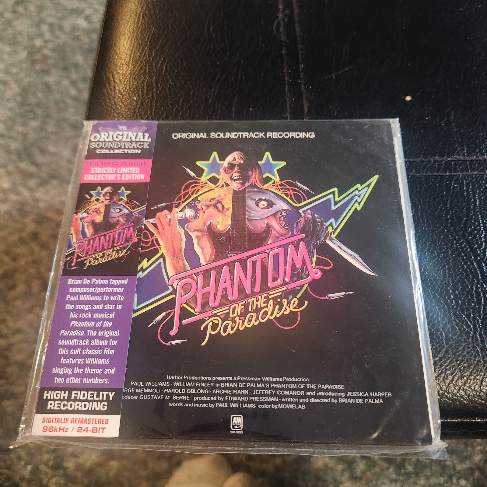 Phantom Of The Paradise Soundtrack Mini LP CD 24 Bit Culture Factory Limited