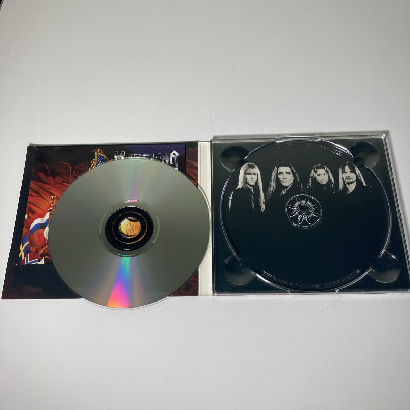 Warriors of the World [Digipak] by Manowar (CD, Jun-2005, Circle Sound) Tested