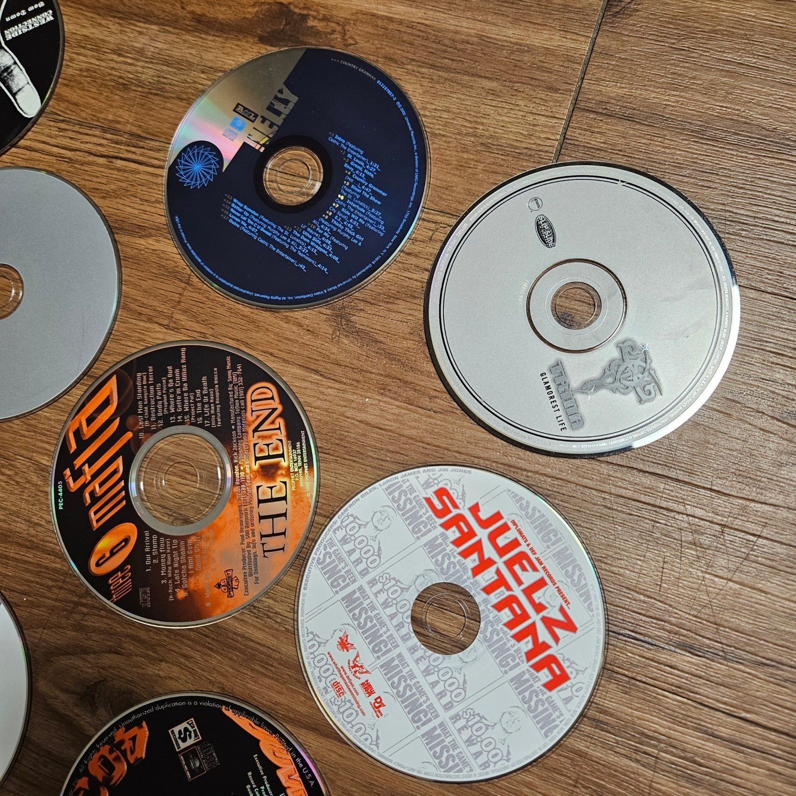 Lot of 18 Hip Hop Rap R&B CDs Jay-Z Biggie Fugees Three 6 Mafia Scarface Nelly