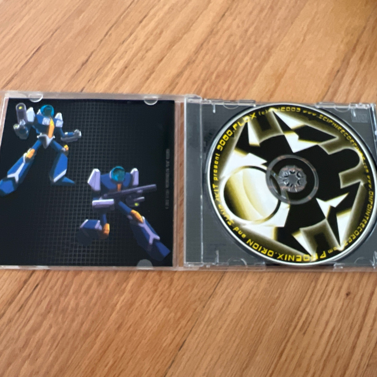 Phoenix Orion And Syndakit ‎3080 Flux / Sci Phi Recordings ‎CD