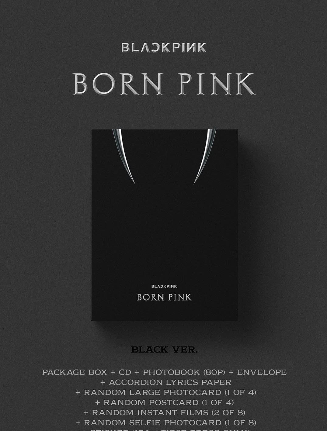 BLACKPINK BORNPINK PINK Version Sealed Brand NEW Mint USA 🇺🇸 Seller FastShip