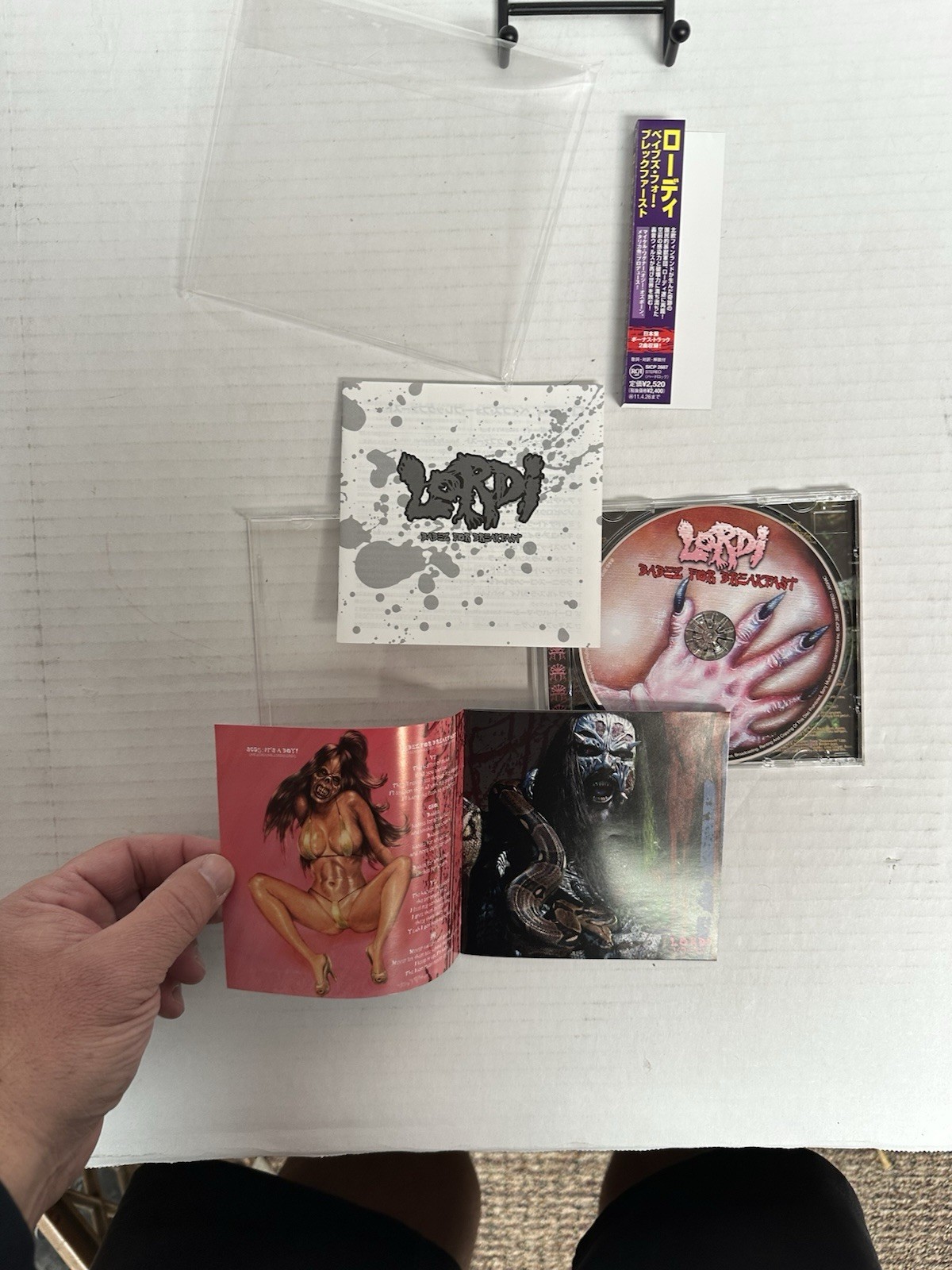 Lordi - Babez for Breakfast - CD Japan W/OBI (EX) 2010 SICP-2887 “RARE” OOP