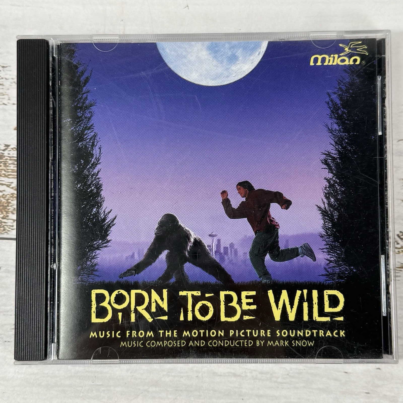 Born To Be Wild CD Soundtrack 1995 Mark Snow Milan–14 Tracks