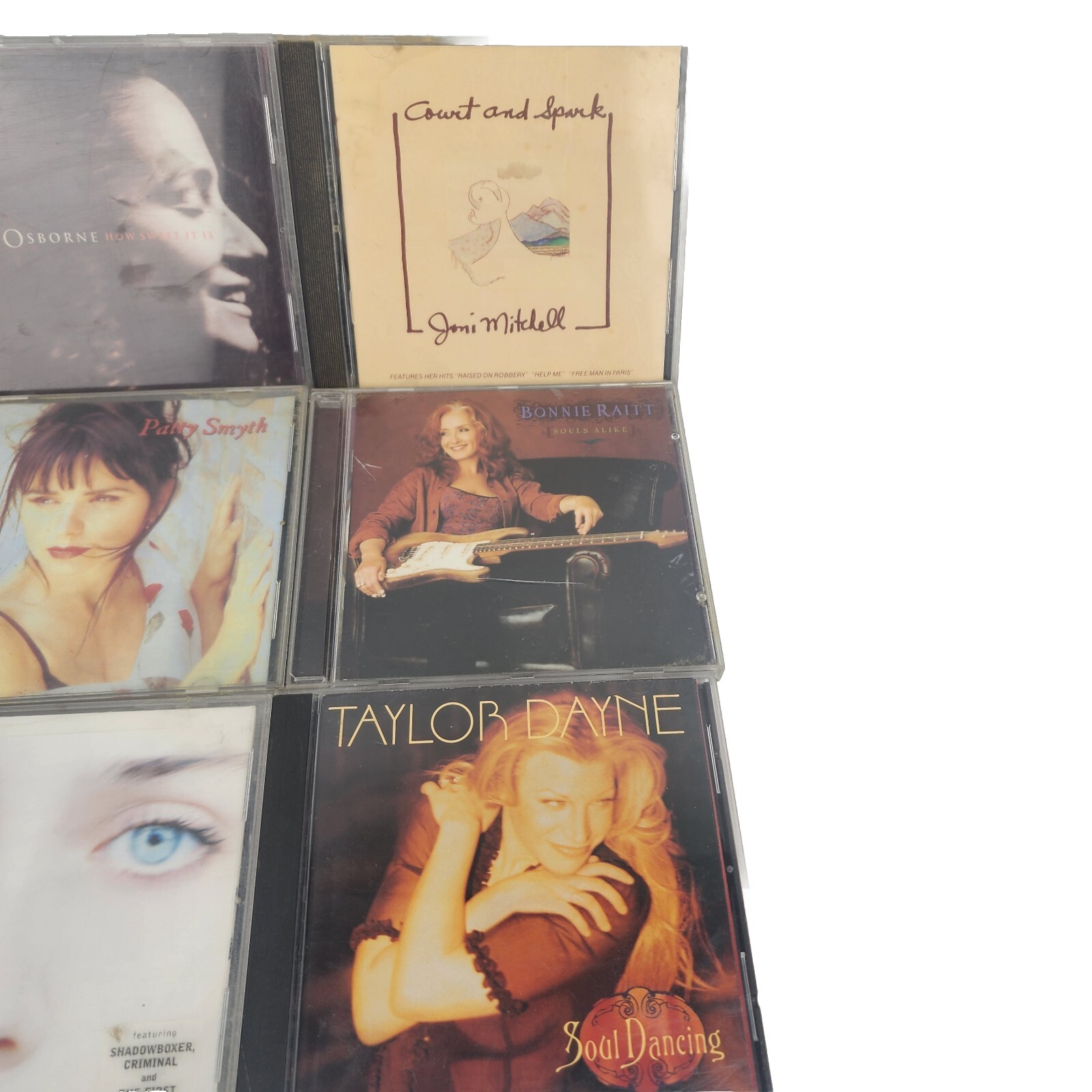 Lot 11 CDs Female Singer Songwriter Joni Mitchell Fiona Apple Bonnie Raitt