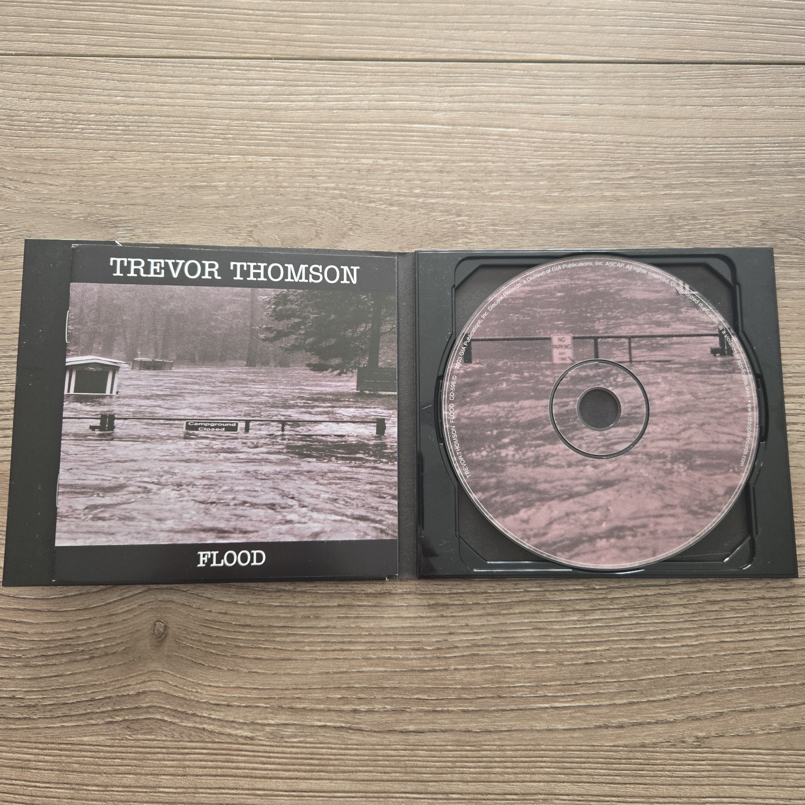 Trevor Thomson : Seven Bridges Way + Flood 2-CD LOT Indie Christian Folk Rock