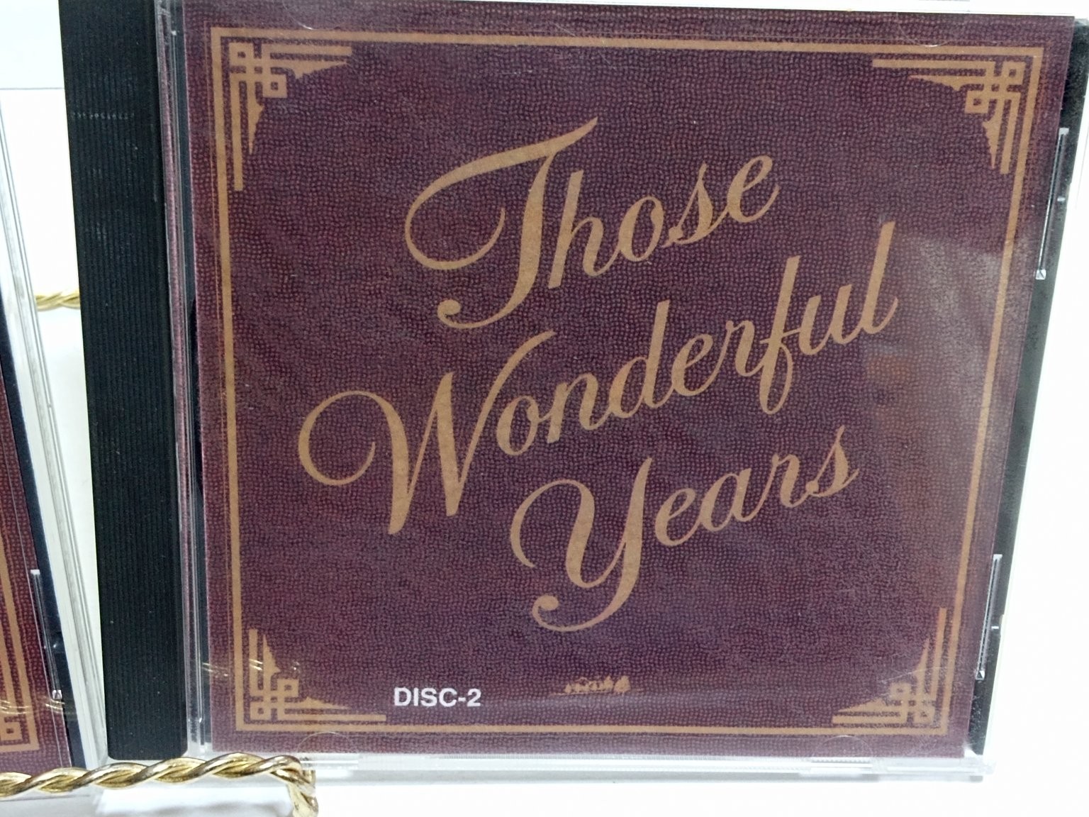 Those Wonderful Years CD 1990 Easy Listening Pop Vocal Heartland Music