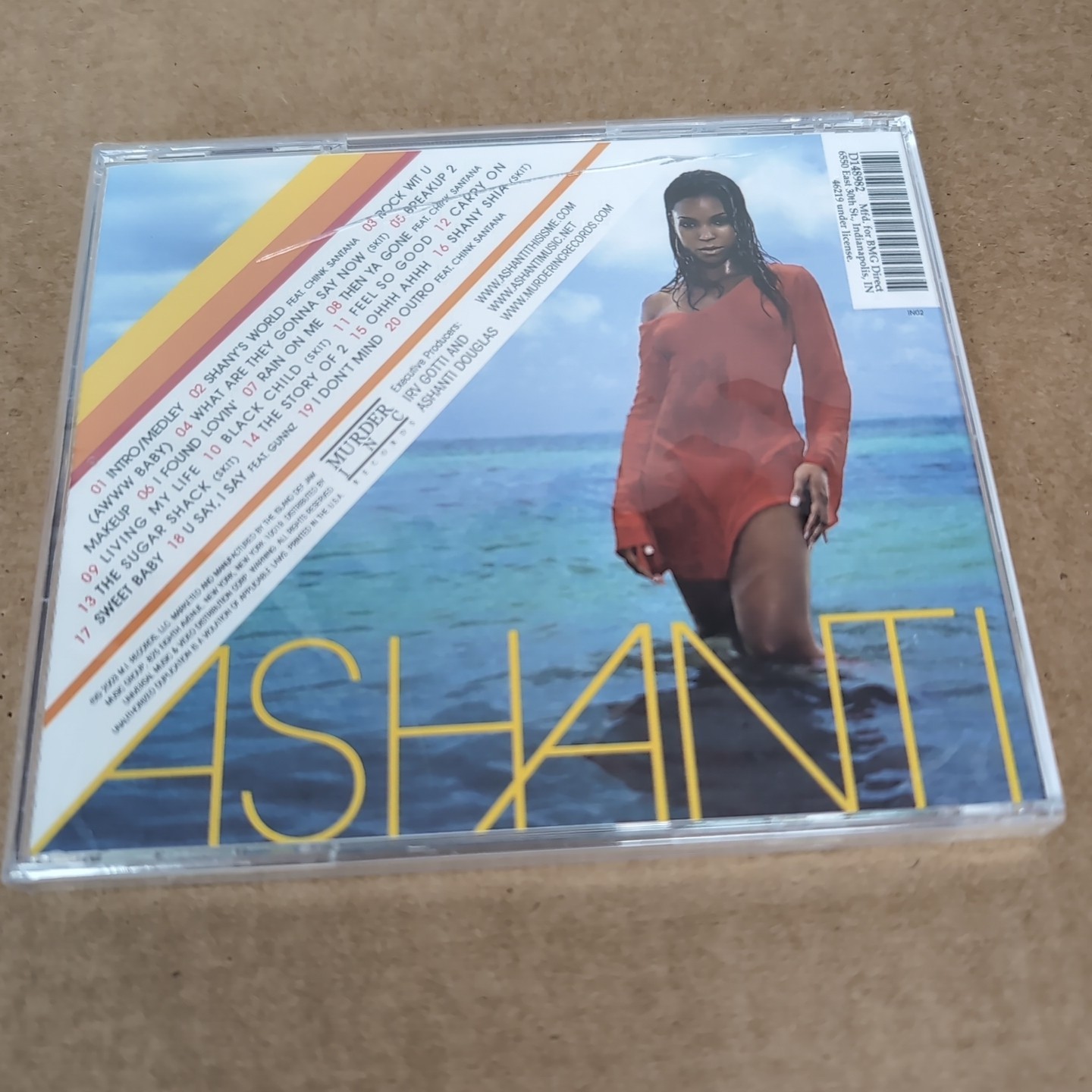 SEALED CD~ ASHANTI~ 2003~CHAPTER II~ ROCK WIT U~ ~ NEW SEALED