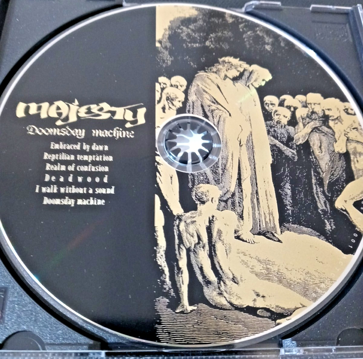 Majesty - Doomsday Machine CD (2001 Actcom Music, Finland)