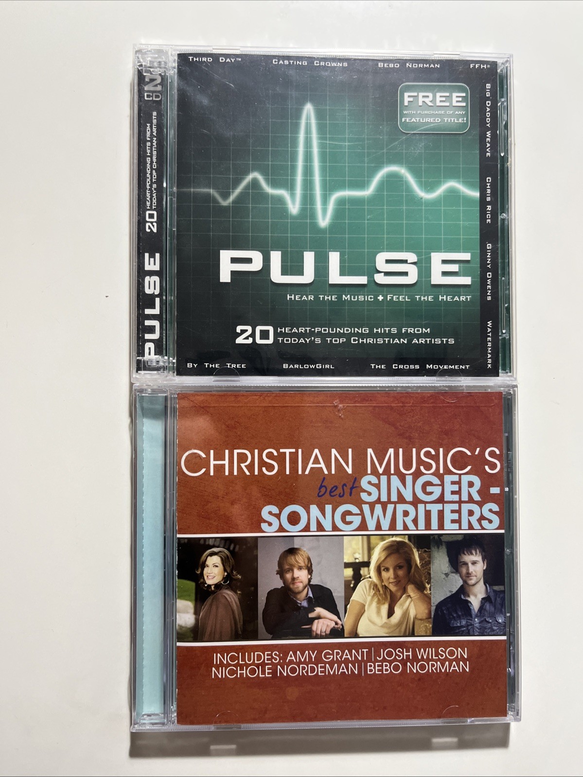 NEW SEALED 17 CCM CD LOT (CRACKED) JEREMY CAMP BRANDON HEATH SIDEWALK PROPHETS