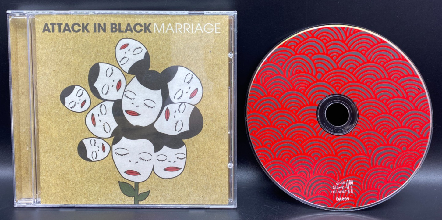 Marriage by Attack in Black (CD, 2007, Dine Alone Records) Good Condition